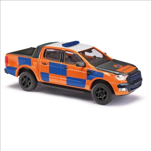 Ford Ranger mit Abdeckung, Katastrophen Schutz Modell von Busch 1:87
