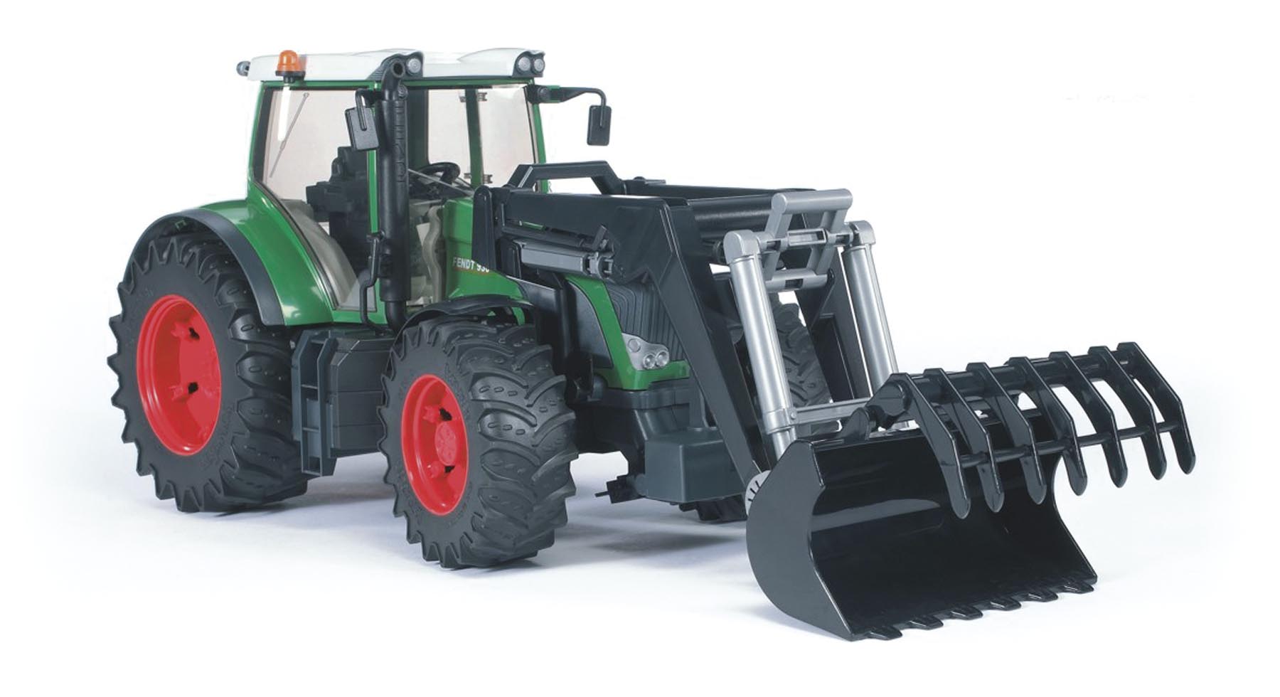 Fendt 936 Vario mit Frontlader Modell von Bruder 1:16