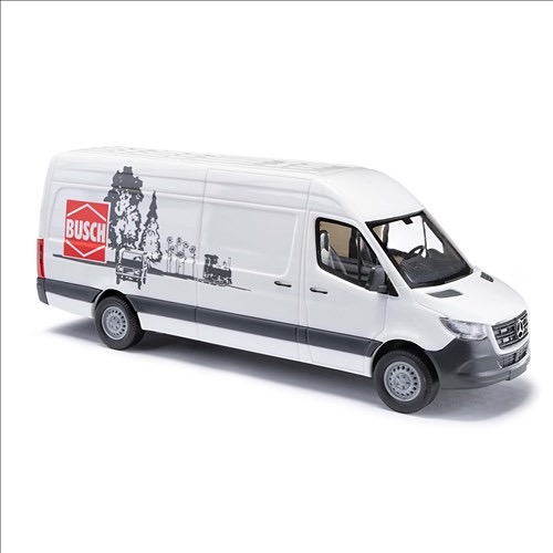 Mercedes Benz Sprinter langer Radstand, 30 Jahre Busch Automodelle Modell von Busch 1:87