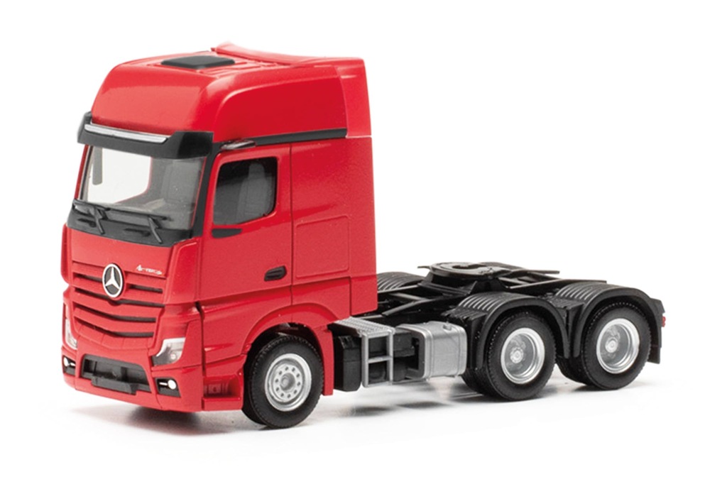 Mercedes-Benz Actros L Gigaspace Solozugmaschine 3achs (6x4), rot-1
