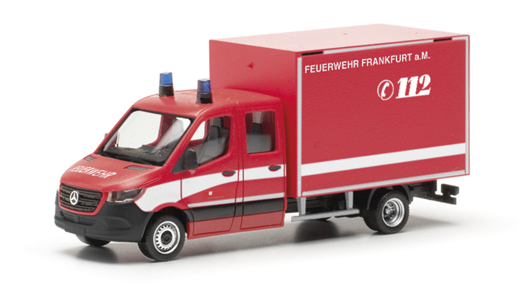 MB Sprinter 18 Doppelkabine Koffer Feuerwehr Frankfurt am Main-1