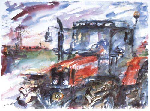 Kunstdruck Massey Ferguson