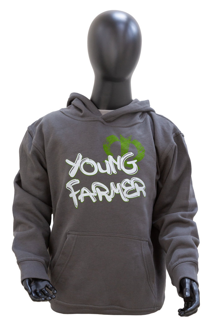 Krone Hoodie Young Farmer Kinder
