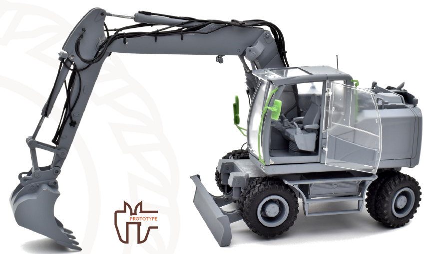 Liebherr A 918 Compact Litronic mit Nokian Reifen Modell von AT Collections 1:32