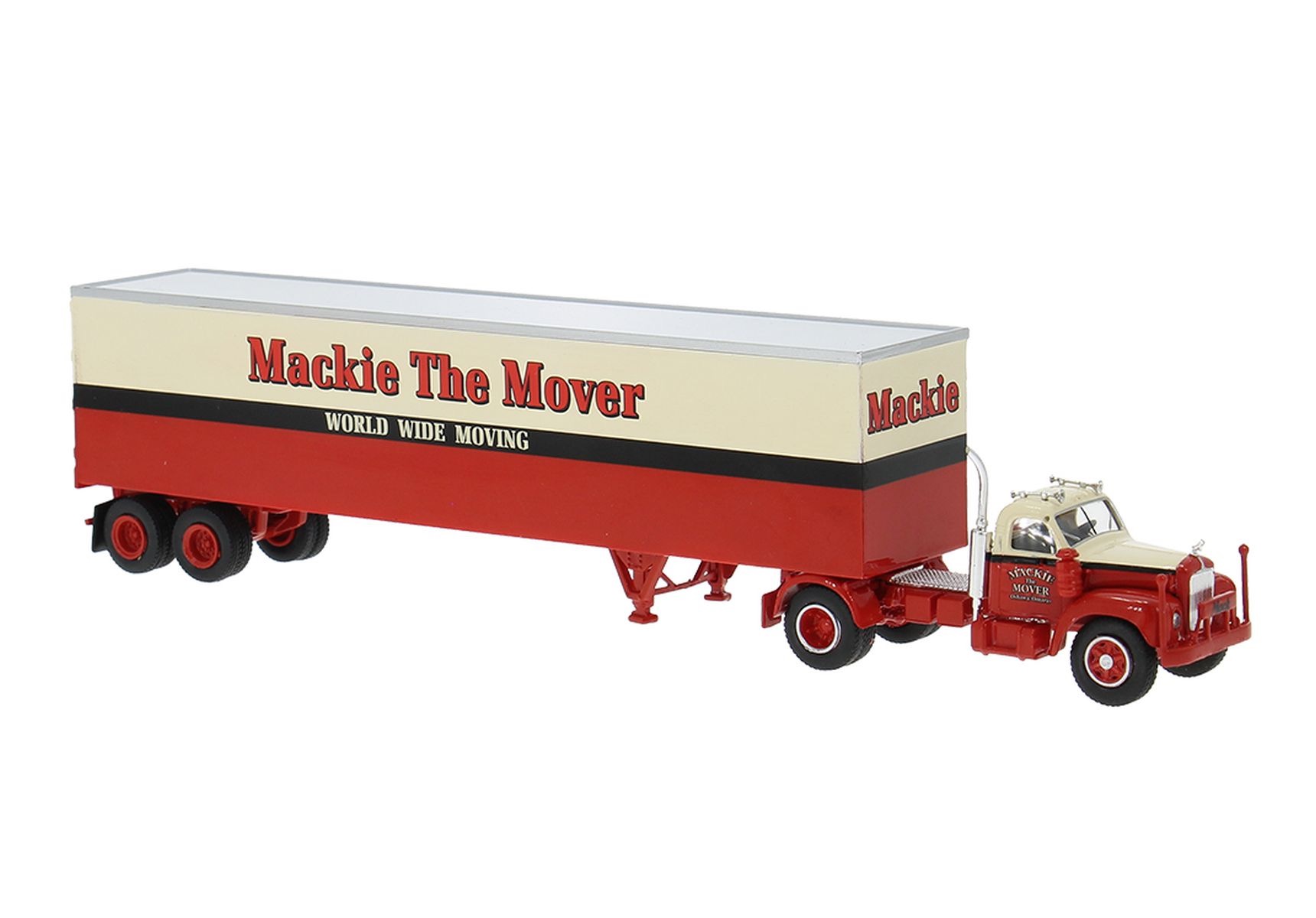 Mack B61 Koffersattelzug Mackie Modell von Brekina 1:87
