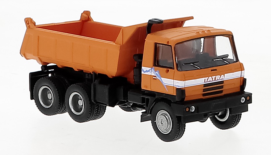 Tatra 815 Kipper orange Modell von Brekina 1:87