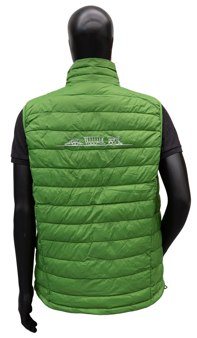 Krone Steppweste Herren grün