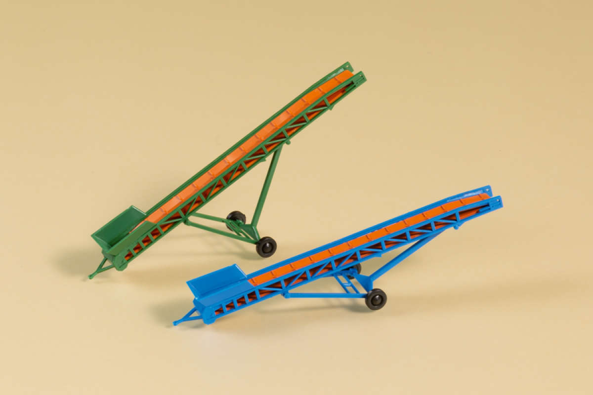 Förderbänder Modell von Auhagen 1:160