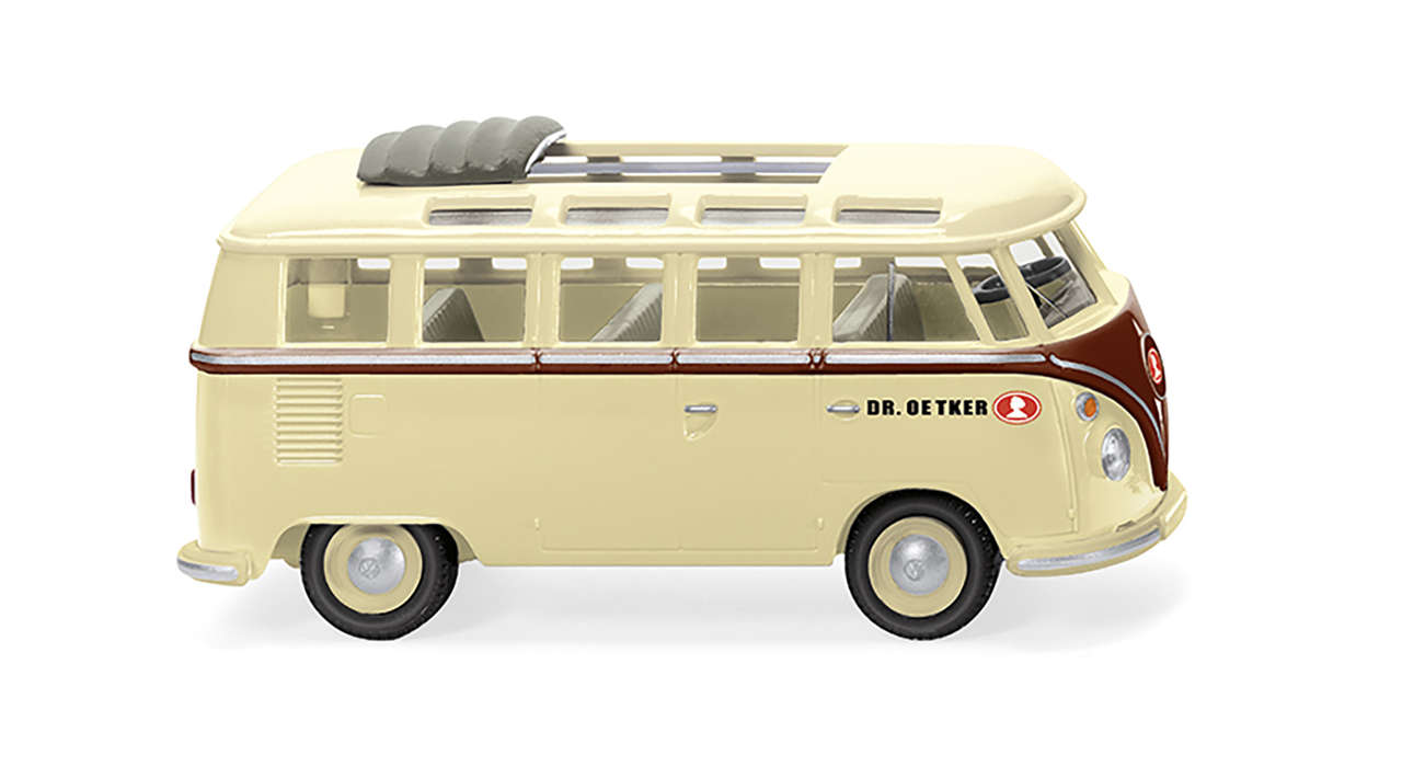 VW T1 Dr. Oetker Sambabus Modell von WIKING 1:87