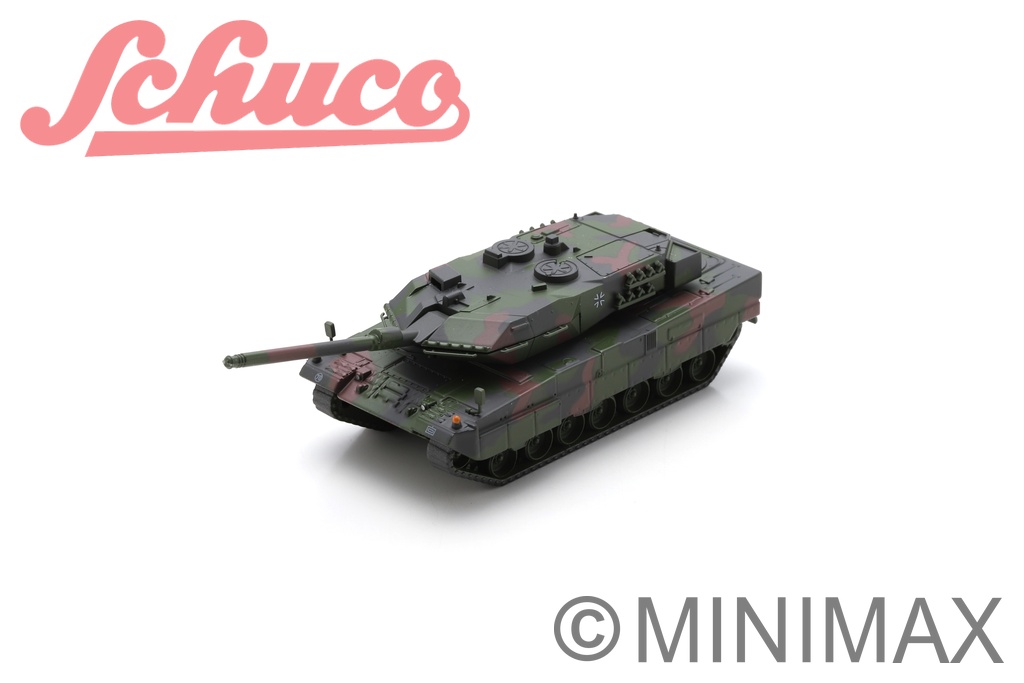 Kpz Leopard 2A6 BW camouflage Modell von Schuco 1:87