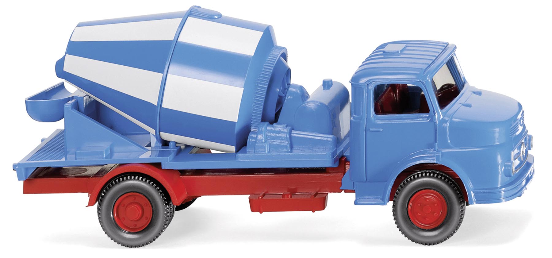 Mercedes-Benz Kurzhauber Betonmischer Modell von WIKING 1:87