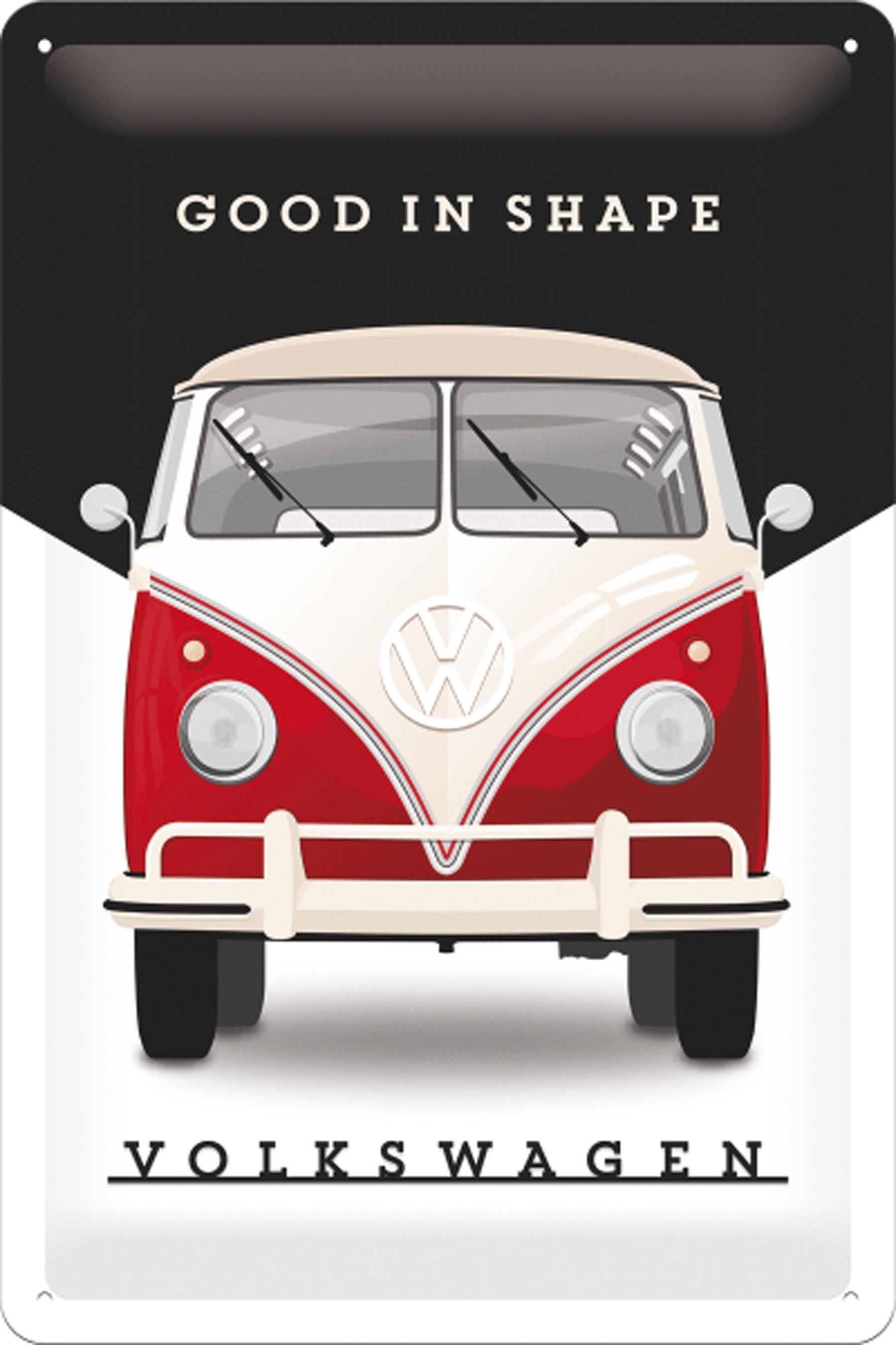 Blechschild VW Good in shape