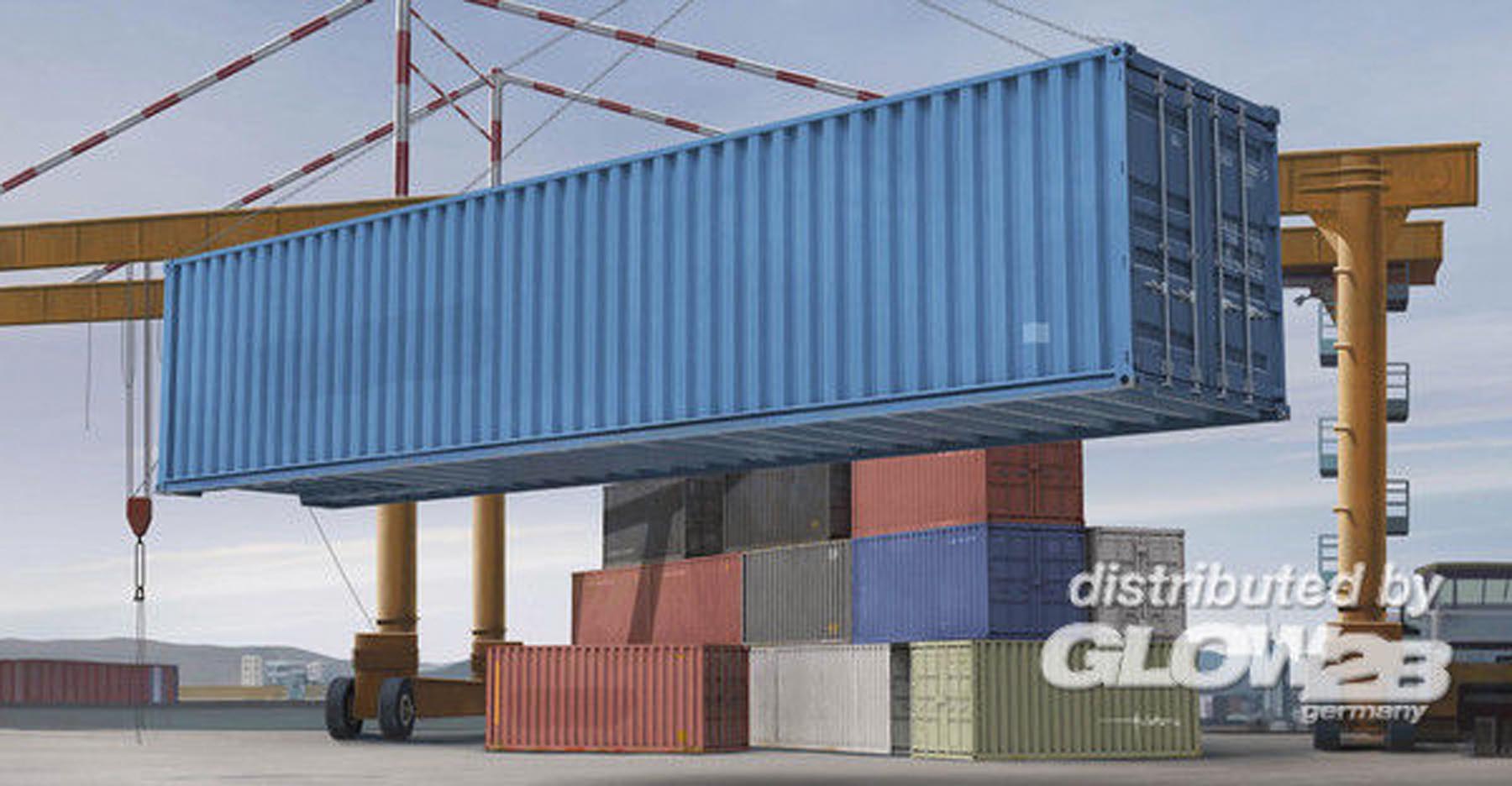 Container 40ft als Bausatz Modell von Trumpeter 1:35