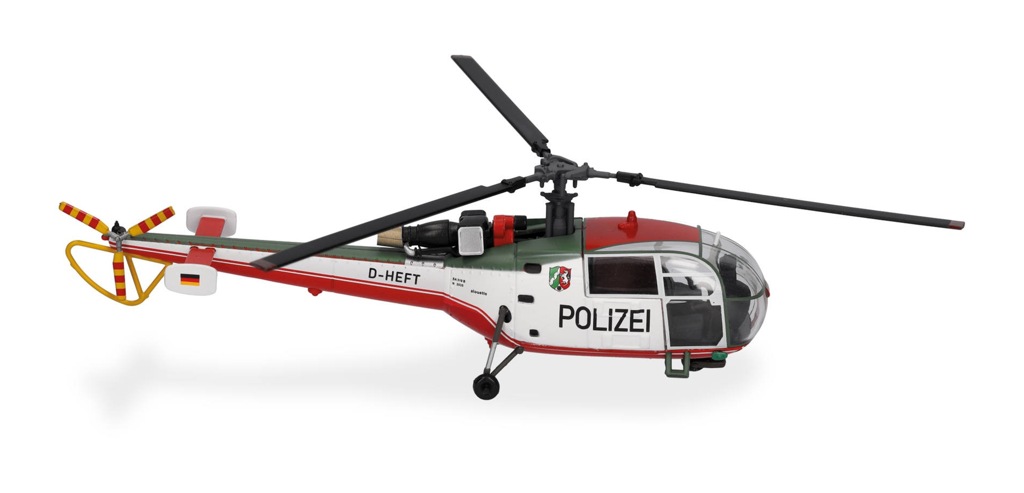 Polizeifliegerstaffel Nordrhein-Westfalen Sud Aviation SA 319 Alouette III  D-HEFT-1