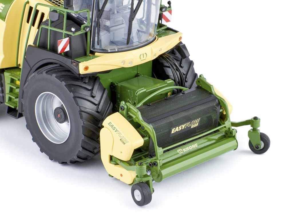 Krone BiG X 1180 mit Maisvorsatz und Pick-up Modell von ROS 1:32