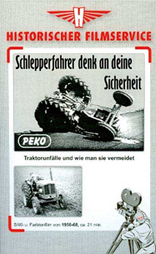 Schlepperfahrer denk an Deine Sicherheit!