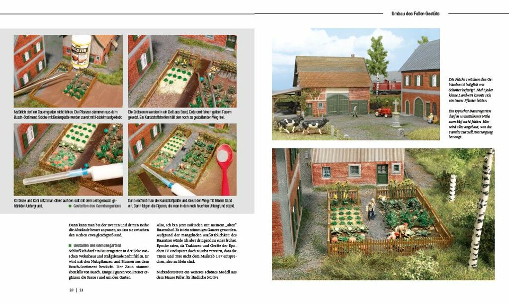 Modellbahnbau in Perfektion: Landwirtschaft und Bauernhöfe