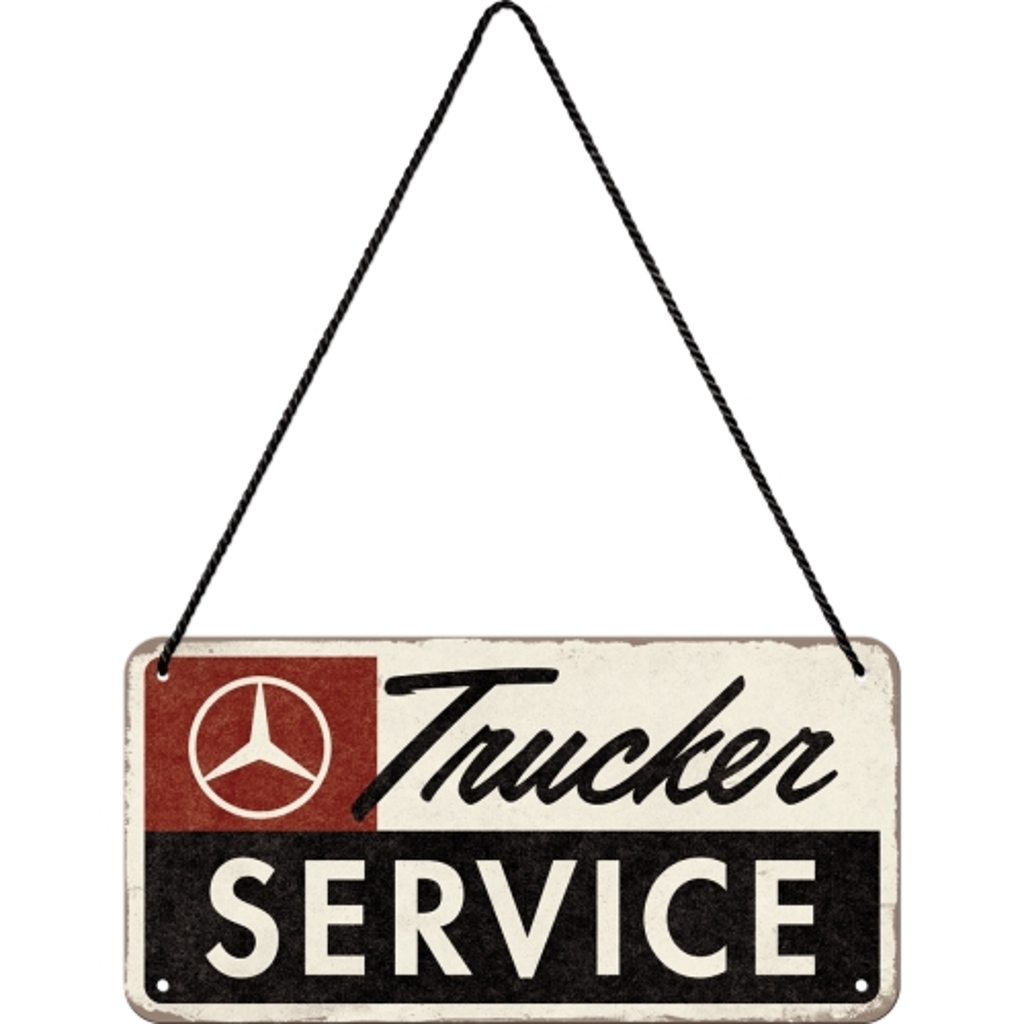 Hängeschild Daimler Truck - Trucker Service