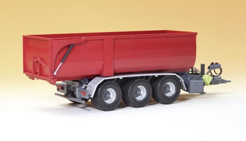 Krampe THL 30 L Hakenliftanhänger mit Abrollcontainer Big Body 750 Modell von WIKING 1:32