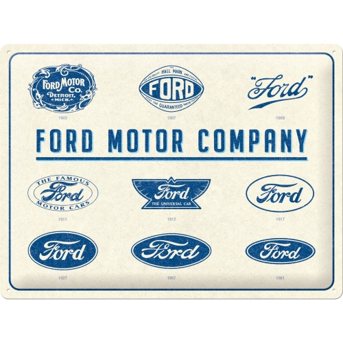 Blechschild Ford Motor Company-1