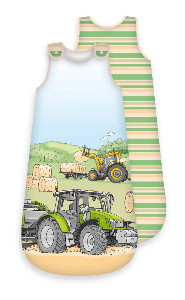 Traktor Baby Schlafsack Länge 90 cm-1