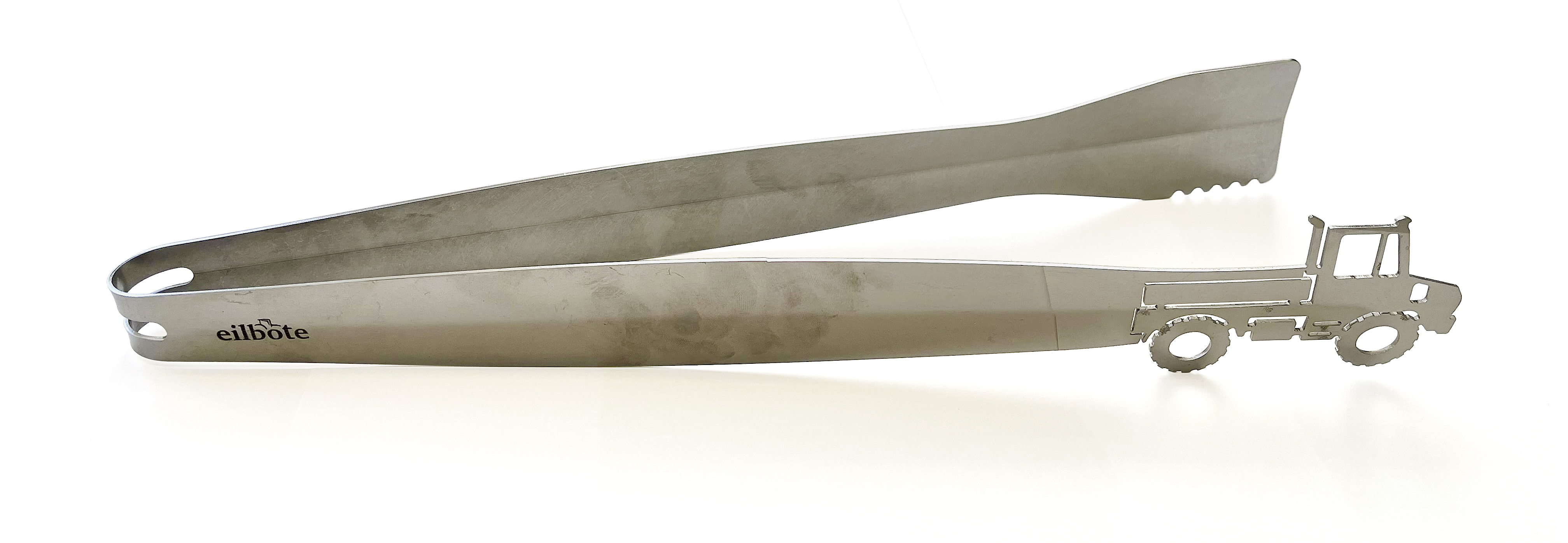 Grillzange Edelstahl lang Traktor III