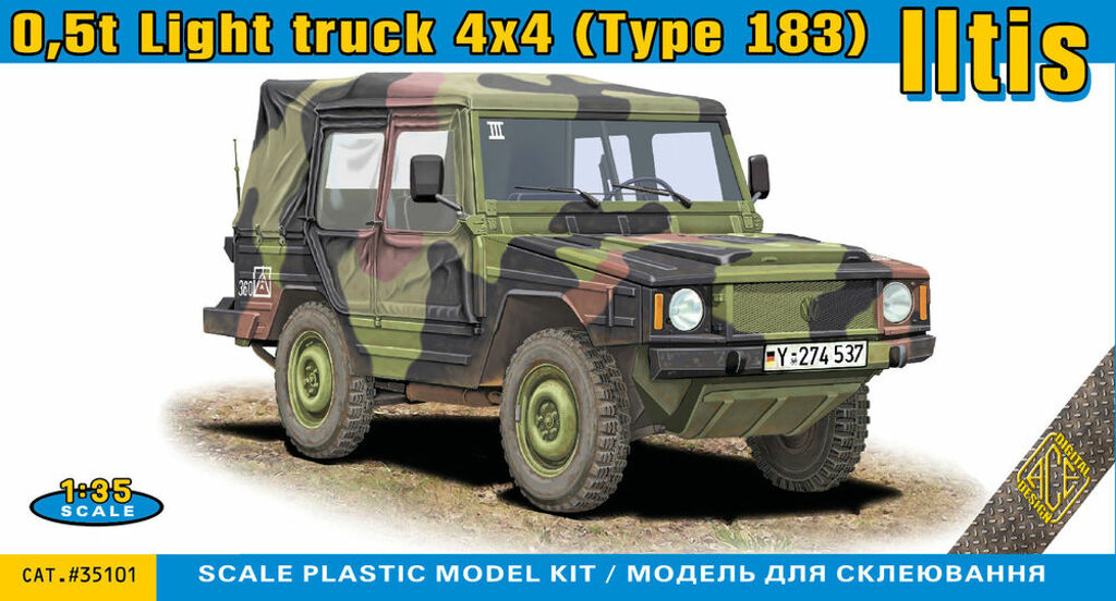 Iltis 4x4 Type 183 Bausatz-1