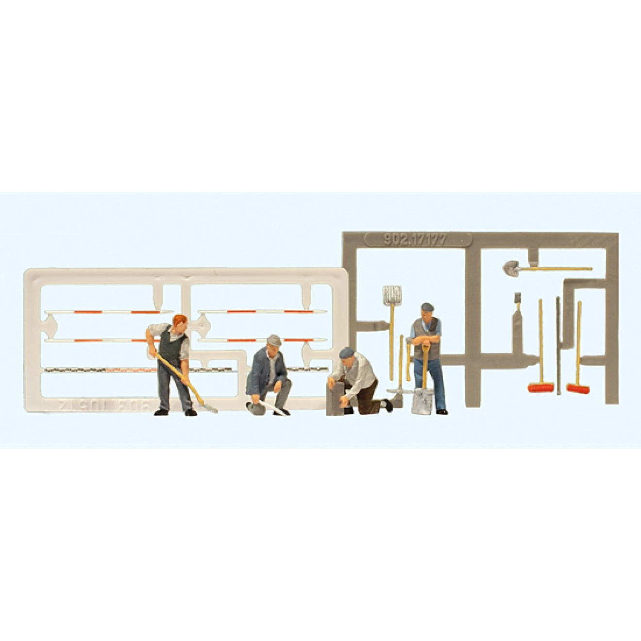 Feldgeschworene Modell von Preiser 1:87