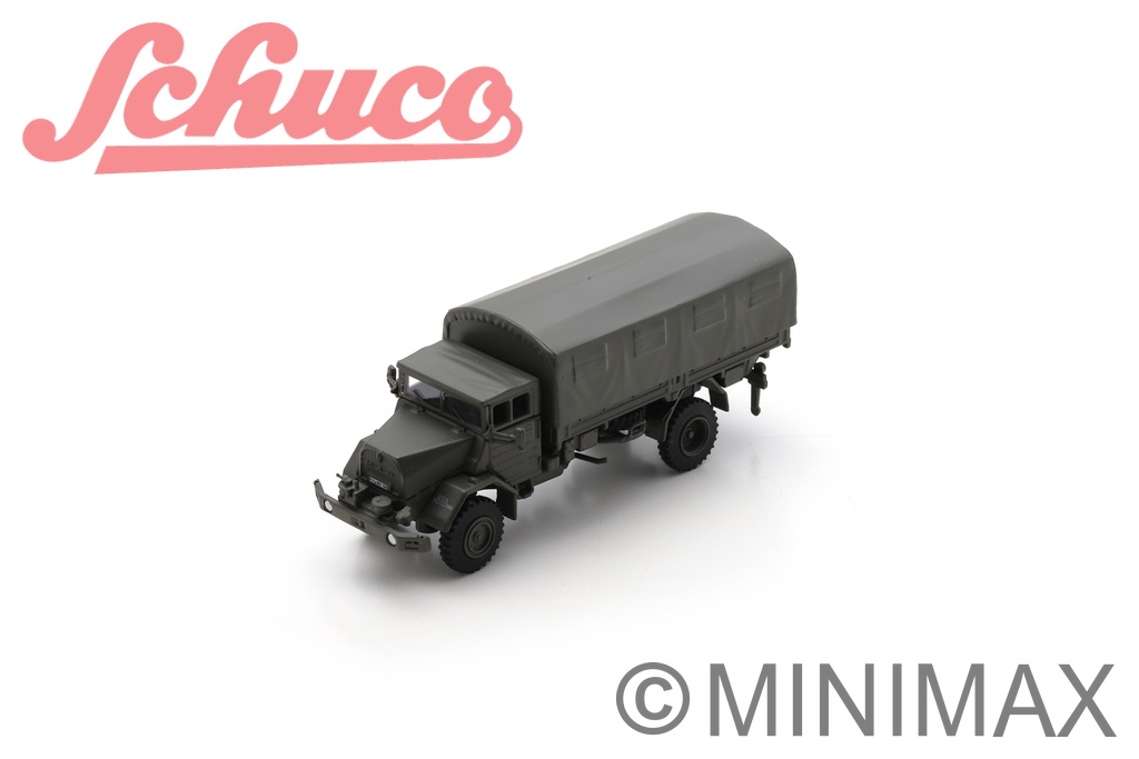 MAN 630 L2AE, BW uni Modell von Schuco 1:87