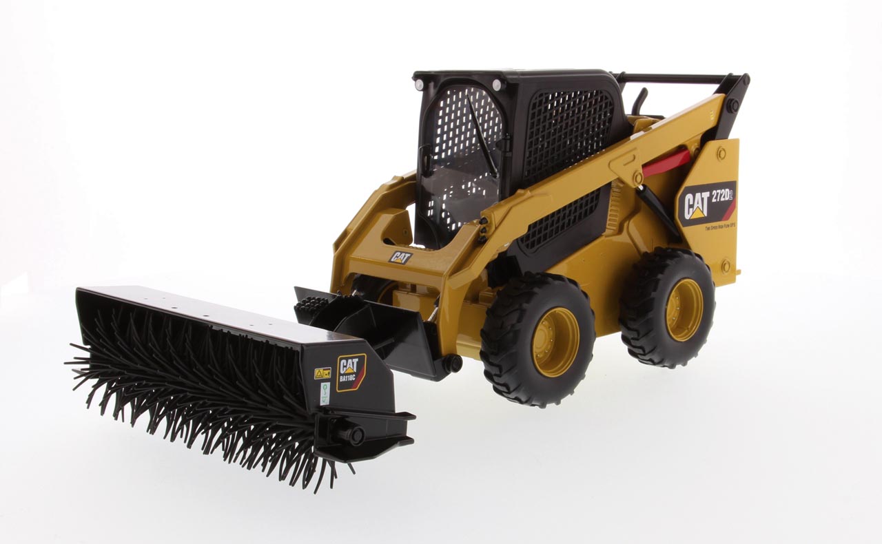 Cat 272D2 Kompaktlader mit Anbauteilen Modell von DieCast Masters 1:16