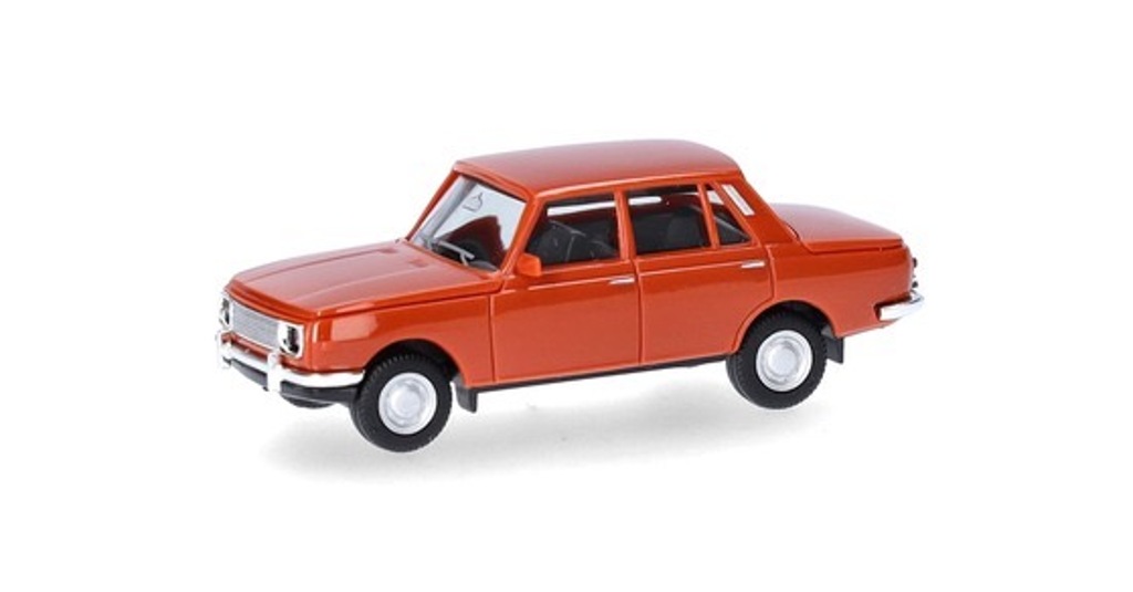 Wartburg 353 66, orange/braun Modell von herpa 1:87