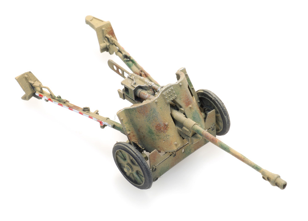 50mm PAK 38 Tarnung Modell von Artitec 1:87