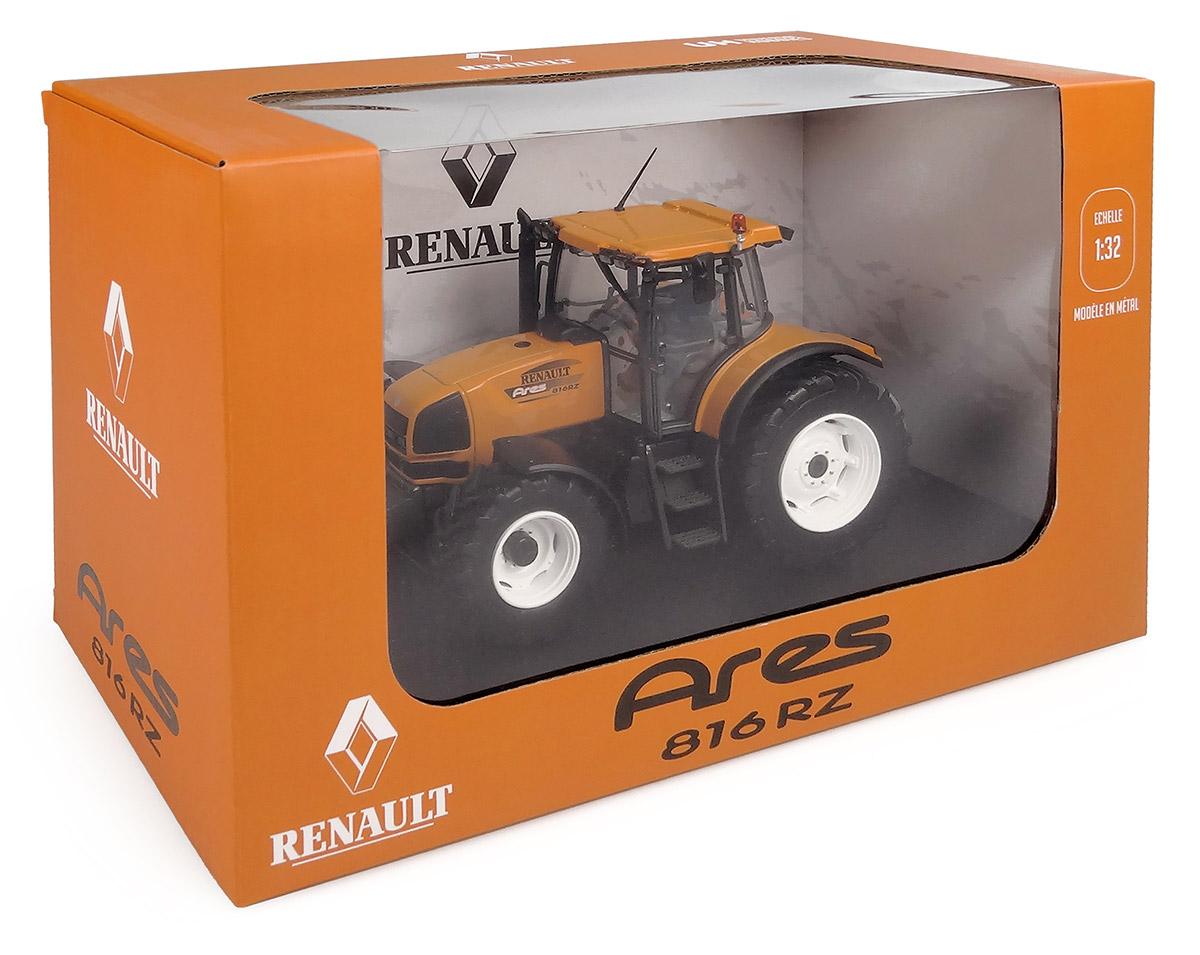 Renault Ares 816 RZ mit Frontgewicht Lim Edt. Modell von Universal Hobbies 1:32
