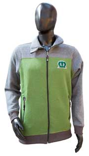 Herren Sweatjacke Krone