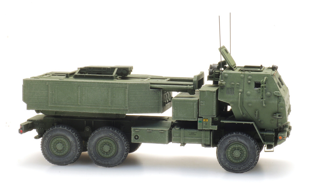 M142 Himars Panzerkabine US Army Ukraine Modell von Artitec 1:87