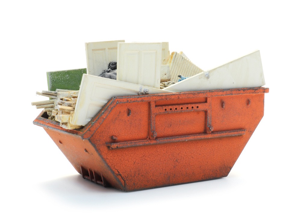 Absetzmulde Modell von Artitec 1:87