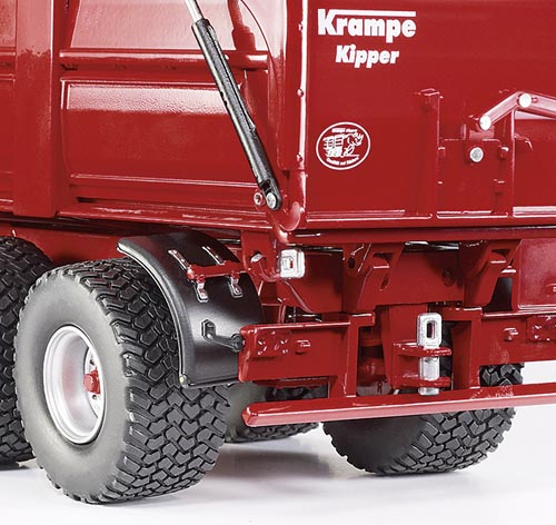 Krampe Big Body 650 S Hinter-Seitenkipper Modell von WIKING 1:32