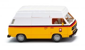 VW T3 Kastenwagen Hochdach „PTT“ Modell von WIKING 1:87