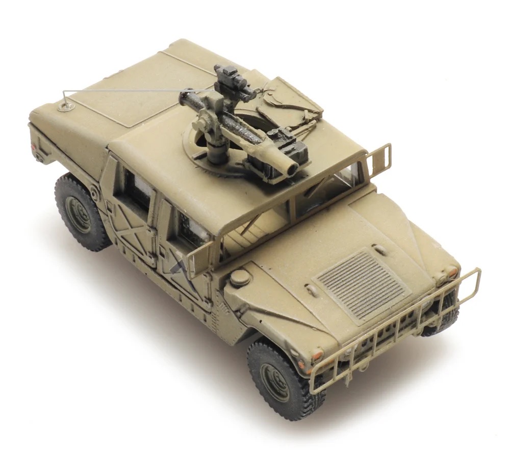 US Humvee Desert Armored TOW Modell von Artitec 1:87