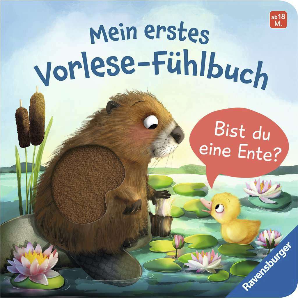 Mein erstes Vorlese-Fühlbuch Bist Du eine Ente-1