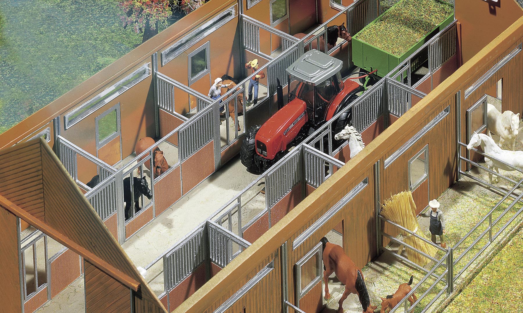 Stall-Inneneinrichtung (Bausatz) Modell von Gebr. Faller 1:87