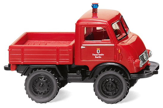 Mercedes Benz Unimog U 401 Feuerwehr Modell von WIKING 1:87