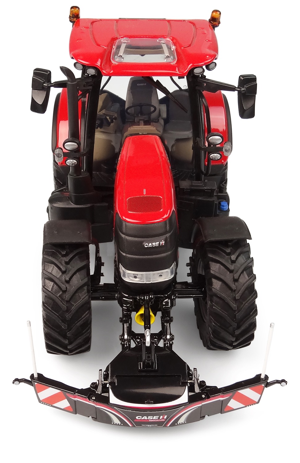 Tractorbumper Sicherheitsfrontgewicht 800kg Case IH Version Modell von Universal Hobbies 1:32