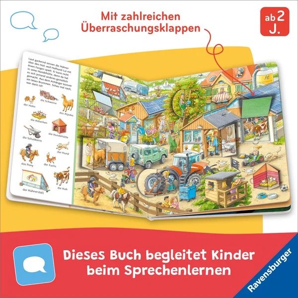 Mein Sachen suchen Wimmelbuch Auf dem Land 