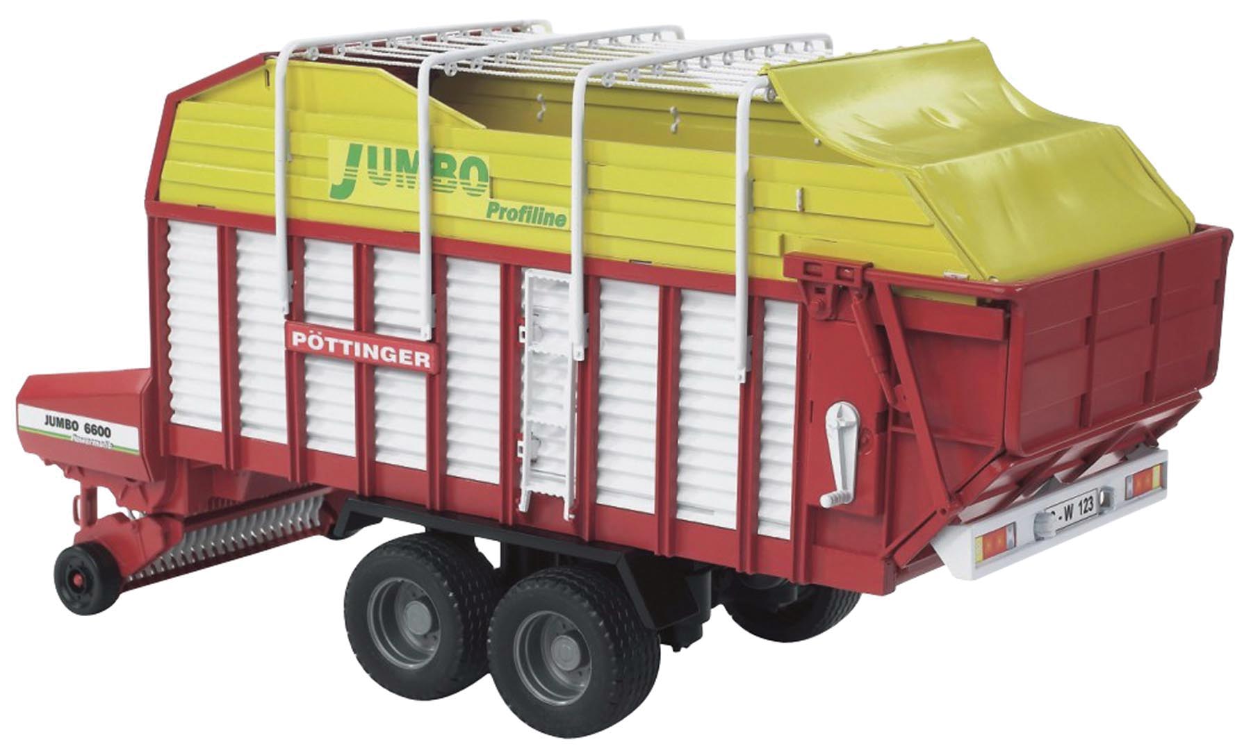 Pöttinger Jumbo 6600 Ladewagen Modell von Bruder 1:16