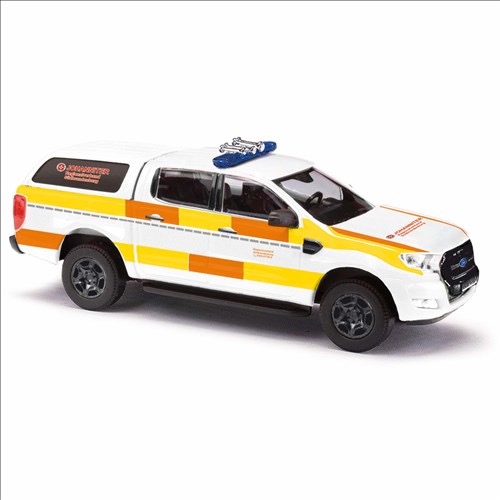 Ford Ranger mit Hardtop KDOW Johanniter Cottbus Bj. 2016 Modell von Busch 1:87