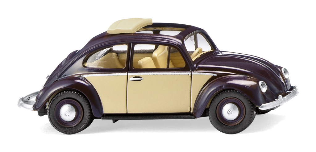 VW Käfer 1200 mit Faltdach schokobraunelfenbein-1