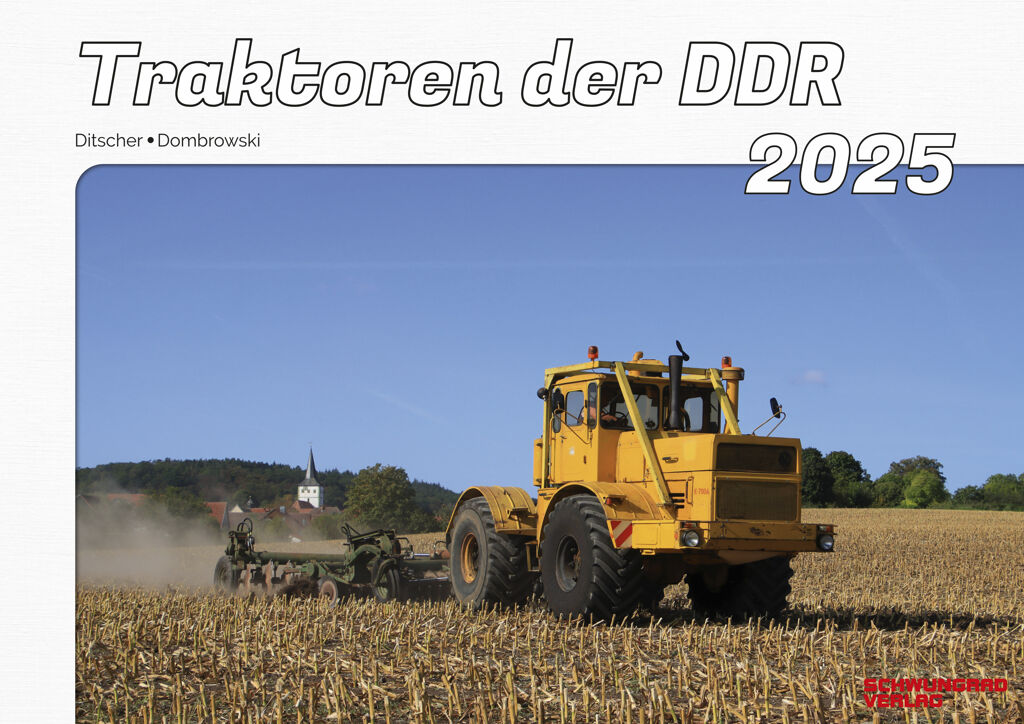 Traktoren in der DDR Monatskalender 2025-1