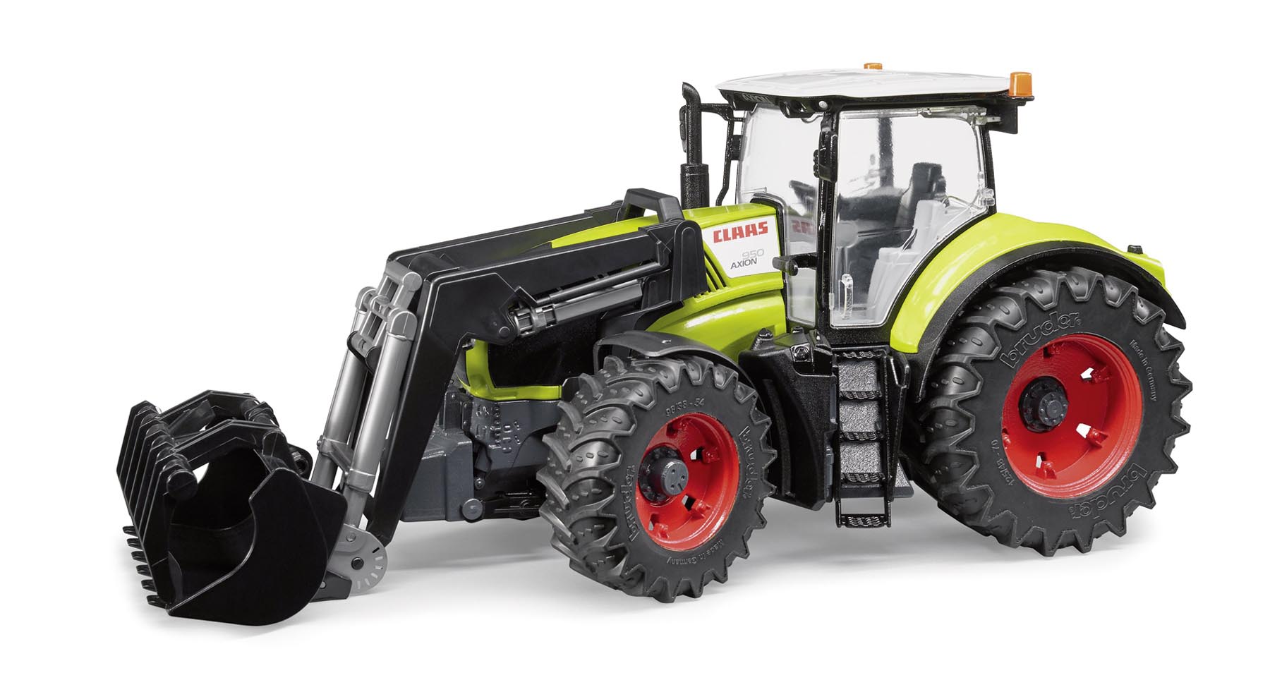 Claas Axion 950 mit Frontlader Modell von Bruder 1:16