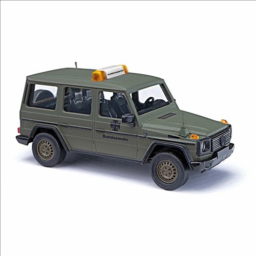 Mercedes-Benz G-Klasse 90 Bundeswehr Schwertransport  Modell von Busch 1:87